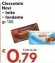 Despar Novi Cioccolato Al Latte Finissimo 100 G(ml) offerta