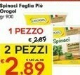 Despar Orogel Spinaci Cubello Foglia Più I Vegetali offerta