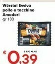 Despar Amadori Wurstel Evviva Pollo E Tacchino offerta