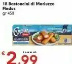 Despar Capitan Findus - 18 Bastoncini 450 G(ml) offerta