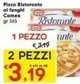 Despar Cameo Pizza Ai Funghi Ristorante 365 G(ml) offerta