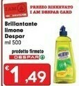Despar Despar Brillantante Limone offerta