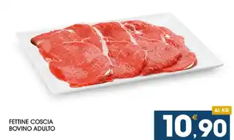 SeBón Supermercati Fettine coscia bovino adulto offerta