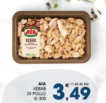 SeBón Supermercati Aia kebab di pollo offerta