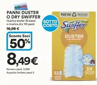 Ipercoop Swiffer Pulizie di casa offerta
