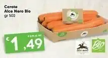 Despar Alce Nero Carote Bio 500 G offerta
