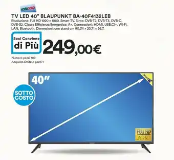 Ipercoop Blaupunkt Tv offerta