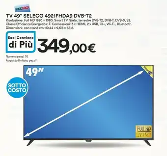 Ipercoop Tv offerta