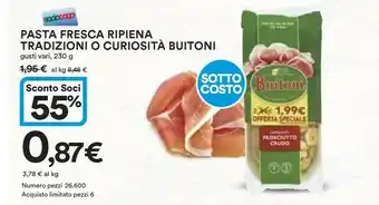 Ipercoop Buitoni Pasta ripiena offerta