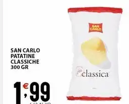 Sisa San carlo patatine classiche offerta