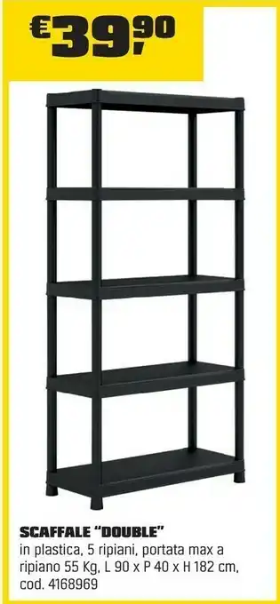OBI SCAFFALE “DOUBLE” offerta