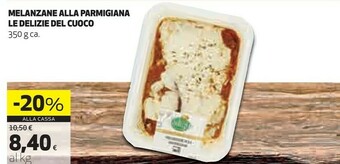 Coop Le delizie Del Cuoco Melanzane Alla Parmigiana offerta