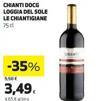 Coop Le chiantigiane Chianti DOCG Loggia Del Sole offerta