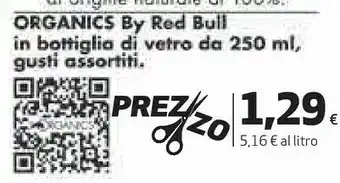 Coop Red bull Organics offerta