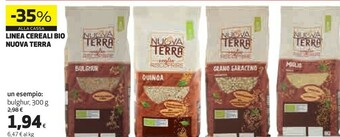 Coop Nuova terra Linea Cereali Bio offerta