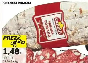 Coop Castelli Spianata Romana offerta