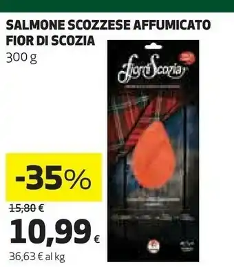 Coop Fior Di Scozia Salmone Scozzese Affumicato offerta