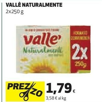 Coop Vallè Naturalmente offerta