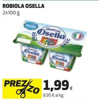 Coop Fattorie Osella La Robiola Osella 200 G(ml) offerta