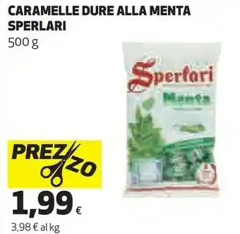 Coop Sperlari Caramelle Dure Alla Menta 500 G offerta