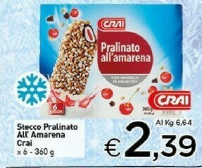Crai Crai Stecco Pralinato All Amarena offerta