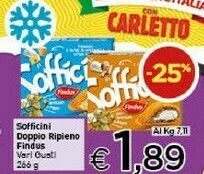 Crai Findus Sofficini Doppio Ripieno offerta
