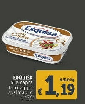 Deco Supermercati Exquisa - Formaggio Fresco Cremoso Classico 175 g(ml) offerta