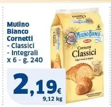 Sigma Mulino bianco cornetti offerta