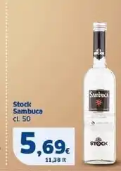 Stock sambuca