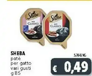 Deco Supermercati Sheba Cibo per gatti offerta