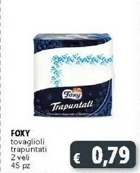 Deco Supermercati Foxy Tovaglioli offerta
