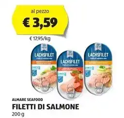 ALDI Almare seafood filetti di salmone offerta