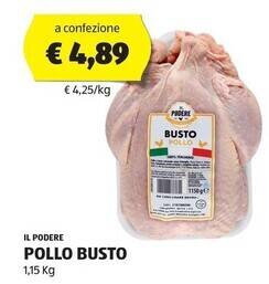 ALDI Il podere pollo busto offerta