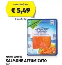 ALDI Almare seafood salmone affumicato offerta