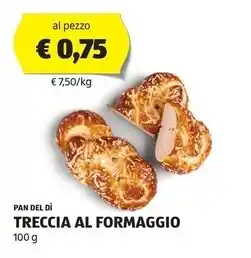 ALDI Pan del di treccia al formaggio offerta