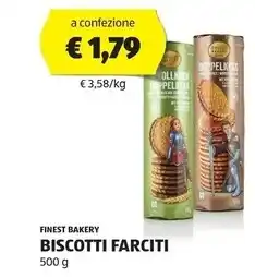 ALDI Finest bakery biscotti farciti offerta