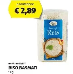 Happy harvest riso basmati