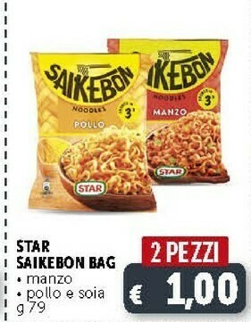Deco Supermercati Star Saikebon Pollo Con Salsa Di Soia 79 G(ml) offerta