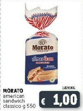 Deco Supermercati Morato - American Sandwich Grano Duro offerta