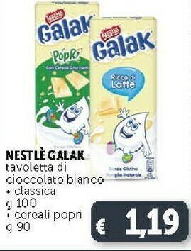 Deco Supermercati Nestlè Galak 100 G(ml) offerta