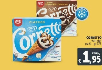 Deco Supermercati Algida Cornetto offerta