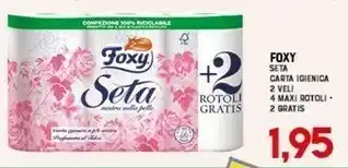 Gran Risparmio Foxy Carta igienica offerta