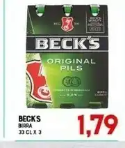 Gran Risparmio Beck's - Birra 330 G(ml) offerta