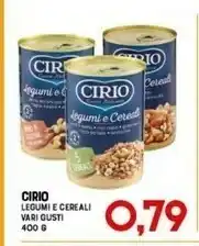 Gran Risparmio Cirio Legumi offerta
