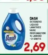 Gran Risparmio Dash Detersivo lavatrice offerta