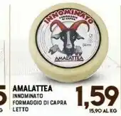 Gran Risparmio Amalattea Immominato Formaggio Di Capra offerta