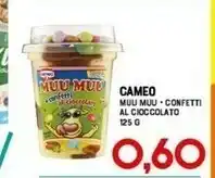 Gran Risparmio Cameo Muu Muu Confetti Al Cioccolato offerta