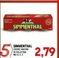 Gran Risparmio Simmenthal Carne Magra In Gelatina offerta