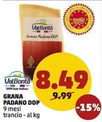 PENNY Grana Padano DOP 9 mesi offerta