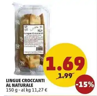 Lingue Croccanti Al Naturale 150g